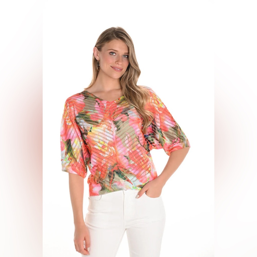 Frank Lyman Floral Top